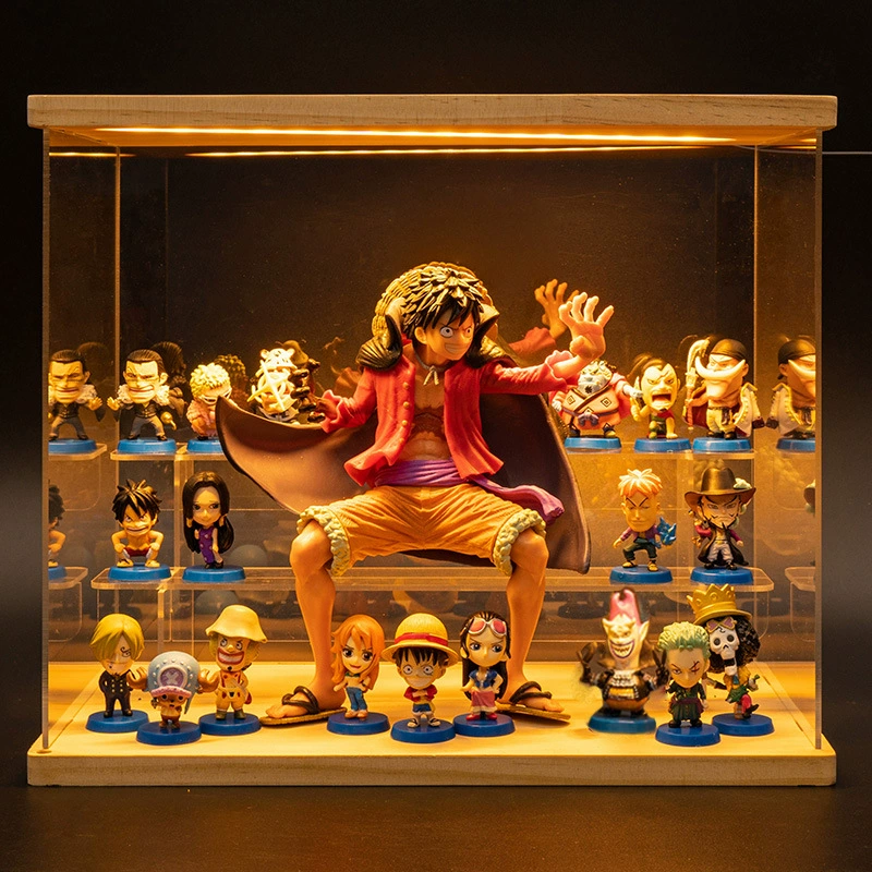 Комплект фигур One Piece: полный набор Лuffy Empress Peripherals Zoro Q Version Blind Box Doll, украшения, подарки на выпускной