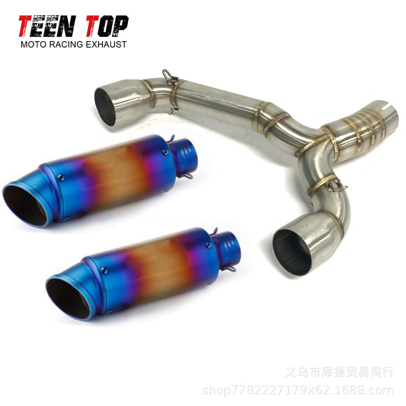 Suitable for Motorcycle Suzuki Cb650R/Ninja400/R1 Modified Exhaust Pipe Sc Scorpion Tail Section Exhaust Pipe