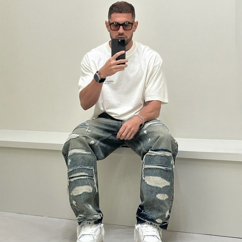 Represent Los Ángeles Limited Logo Impresión T-Shirt de manga corta casual para hombres y mujeres