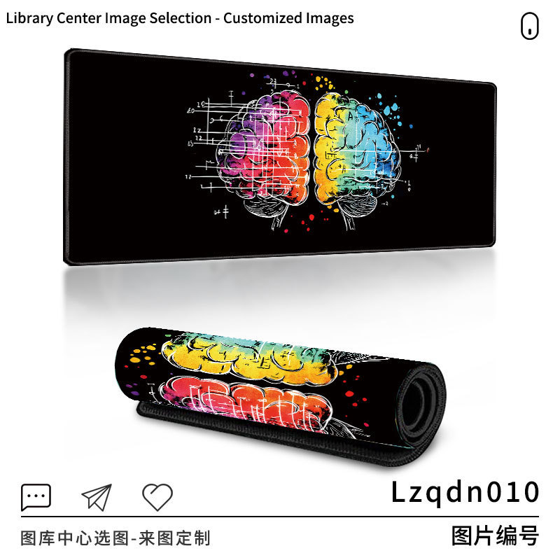 ソースメーカー卸売および小売マウスパッド大型デスクパッド厚みのあるエッジコンピュータキーボードパッド創造的な個性|undefined