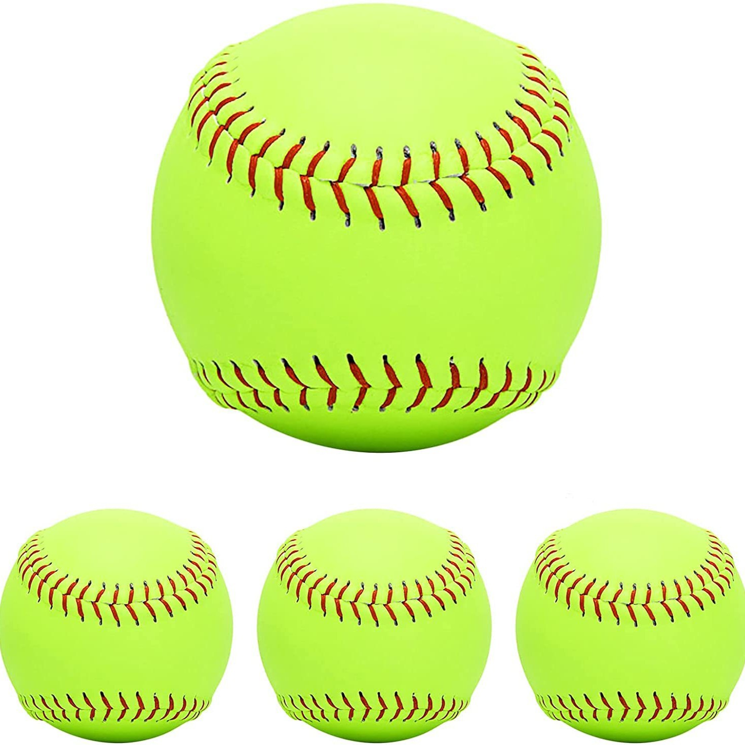 Training Sports PVC Slow Softball 12-inch Hardball Outdoor Sports Adult Slow Softball