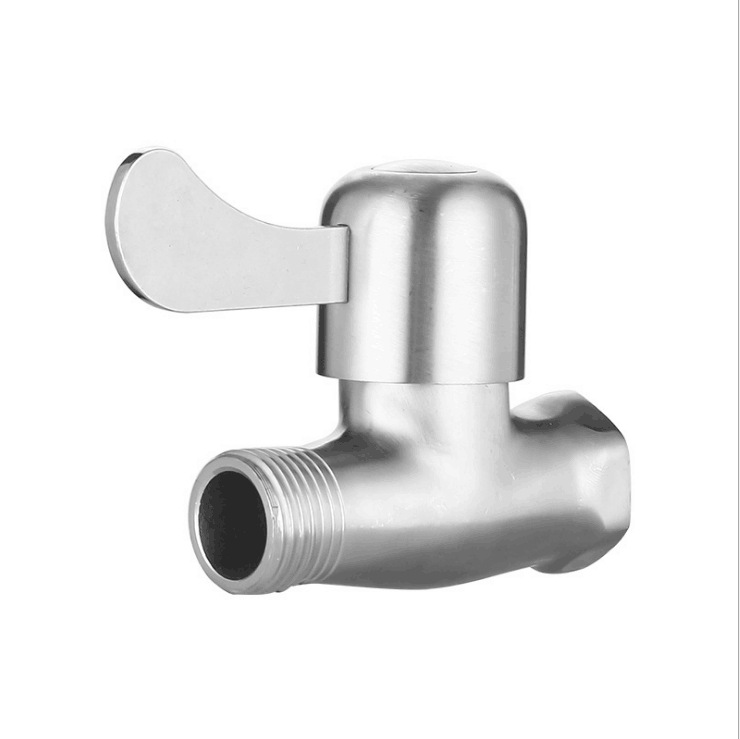 304不锈钢直通阀内牙外牙4分角阀直阀开关水止水阀连接阀|ru