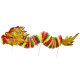 New wedding supplies colorful dragon paper-cut dragon dance trendy national style retro style wedding bridesmaid group handheld photo props