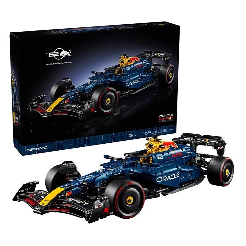 Cross-border compatible Lego Technic series 42206 Red Bull Racing F1 car building block toy for boys Cross-border compatible Lego Technic series 42206 Red Bull Racing F1 car building block toy for boys