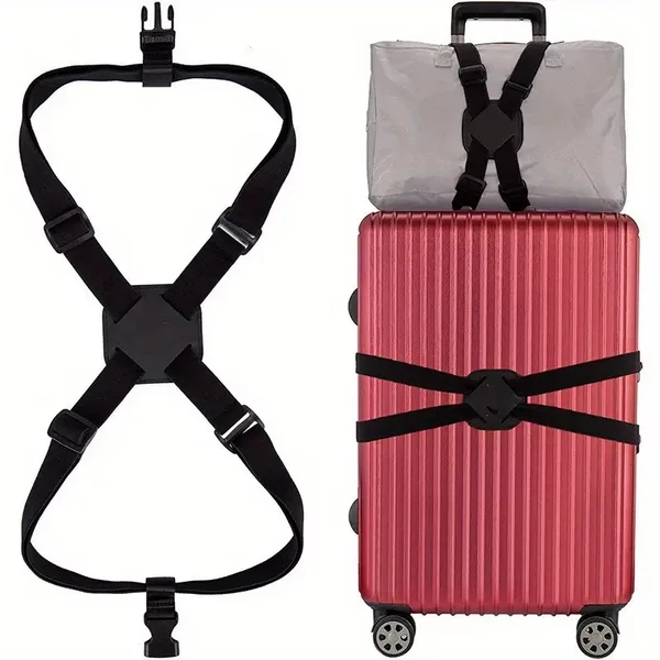 Luggage Strap, Suitcase Fastening Strap, Elastic Luggage Strap, Travel Suitcase Strap