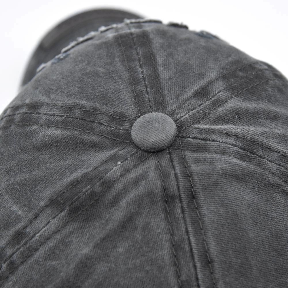 Cappellino da baseball con lettere ricamate in 3D lavato per uomo e donna, originale berretto americano a becco d'anatra_voghion.com