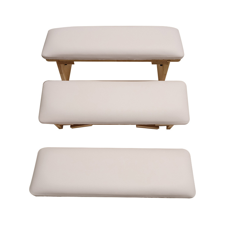 Nuevo ruso uñas belleza bisel plegable mano almohada alta y baja pendiente combinación alivio estilo japonés Pequeño Libro Rojo tienda de uñas herramientas