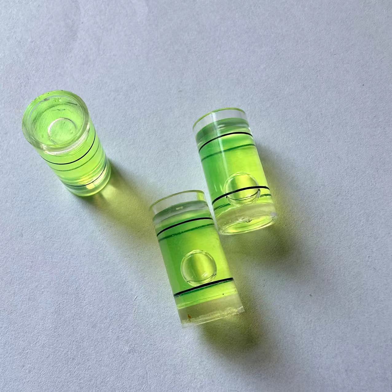 迷你水平仪水平泡高精度调平仪圆柱形水准泡10*20mm