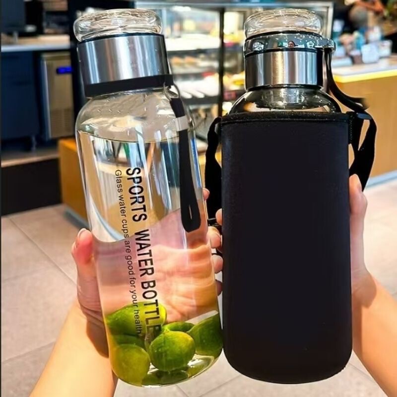 Large-Capacity High-Temperature-Resistant Glass Ton Cup Tea Cup Portable Thickened Tea Water Separation Cup High-Value Tea Kettle Large-Capacity High-Temperature-Resistant Glass Ton Cup Tea Cup Portable Thickened Tea Water Separation Cup High-Value Tea Kettle