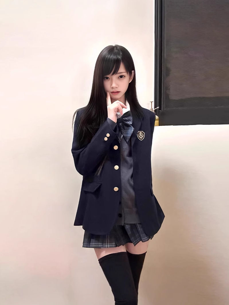 Shengyan High Suit Preppy Style Jk Uniform Three-Button Multi-Color Suit Versatile Jacket