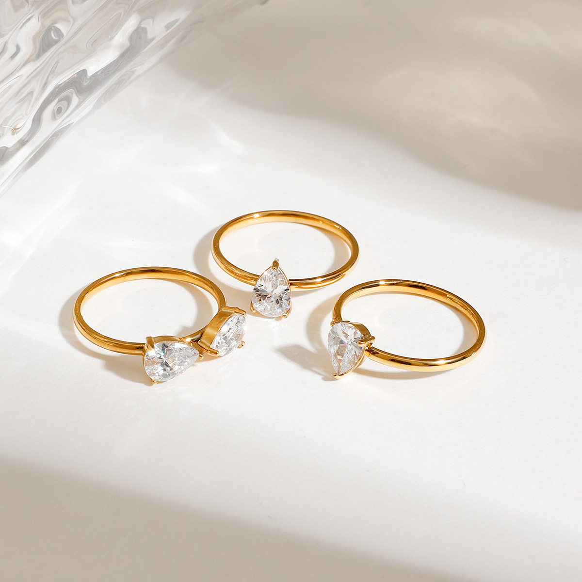 9g Weight Rings Classification One Size Ring Size 1 Piece Quantity Holiday, Daily Occasion 304 Stainless Steel Material Geometric Pattern All Seasons Season Women's Gender Plating Design Retro, Classic Style Style Wholesale Jewelry Retro Classic Style Geometric 304 Stainless Steel Plating Rings 18