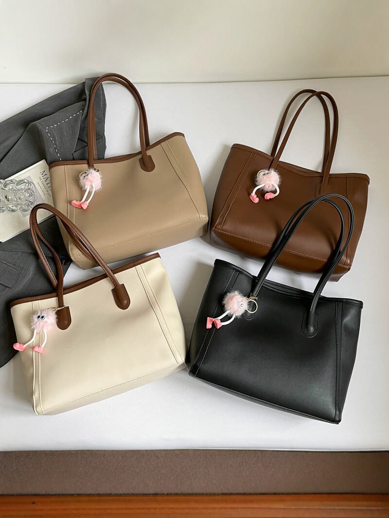 Bolso de mujer retro de gran capacidad 2026 nuevo estilo versátil bolso de hombro de viaje de moda bolso de brazo de mujer