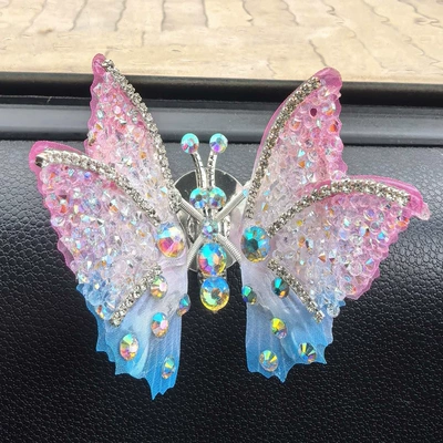 for Dashboard, Ancient Style Iridescent – Car ornaments - sprinkle-diamond-pink-blue