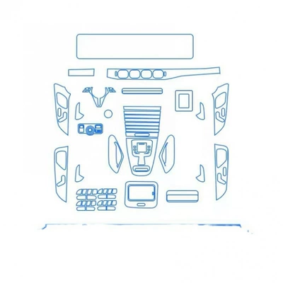 protective film, specifically designed for — Car interior film