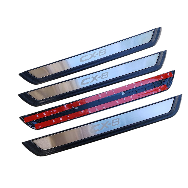 Suitable for Mazda Cx-8 Welcome Pedal Modification Threshold Strip Plastic Trunk Guard Trim Strip