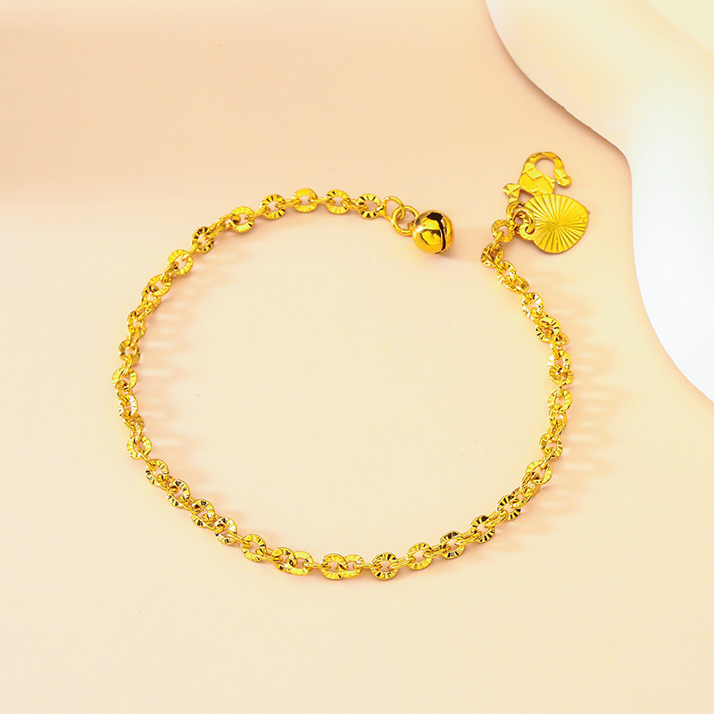 Amazon Women's New Niche Light Luxury Bracelet High-End Versatile Girls' Bracelet Wholesale Cross-Border O Bracelet