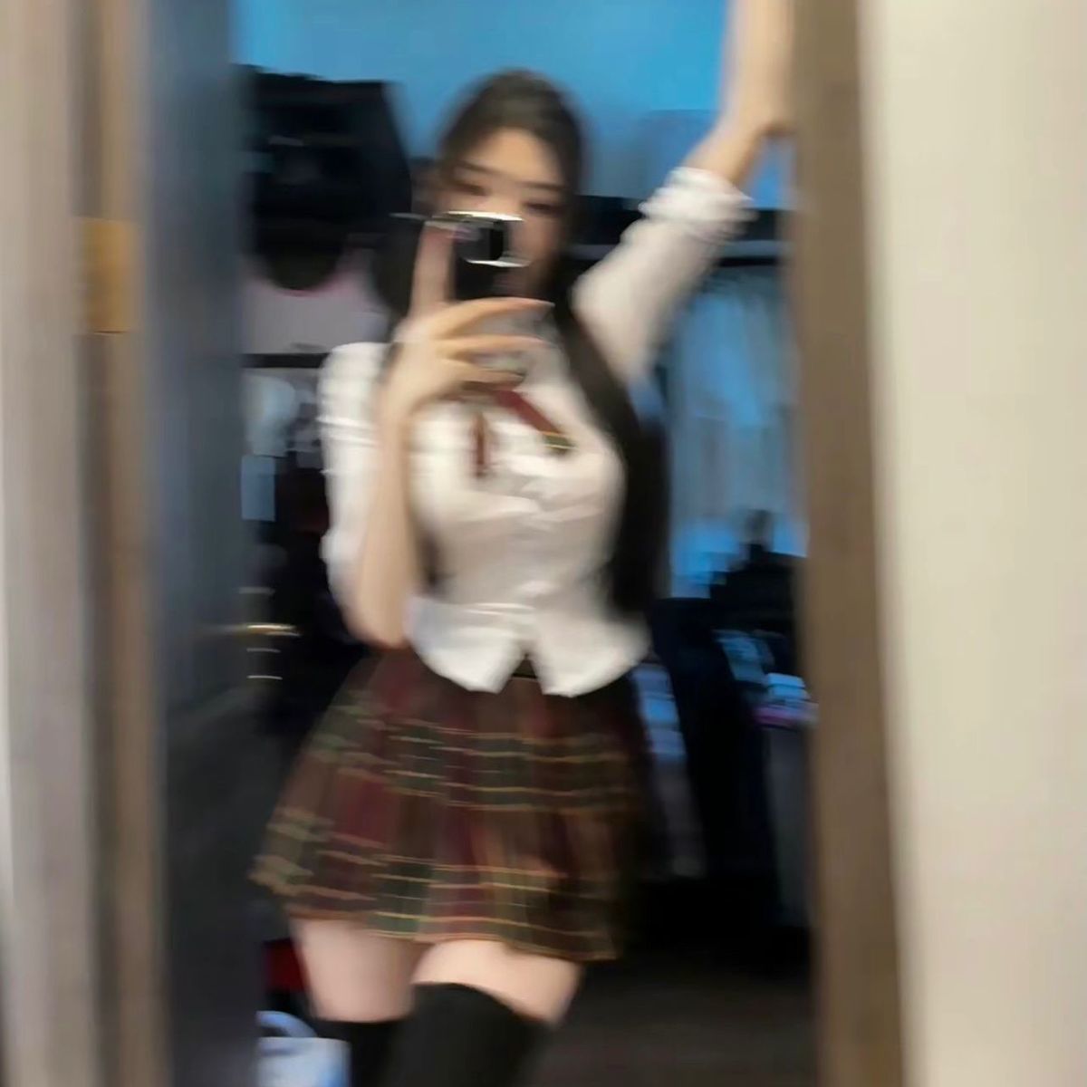 여름 일본 JK 유니폼 허리 섹시 슬림 타이트 셔츠 세미 순수 섹시한 뜨거운 여자 흰색 긴팔 셔츠 여성