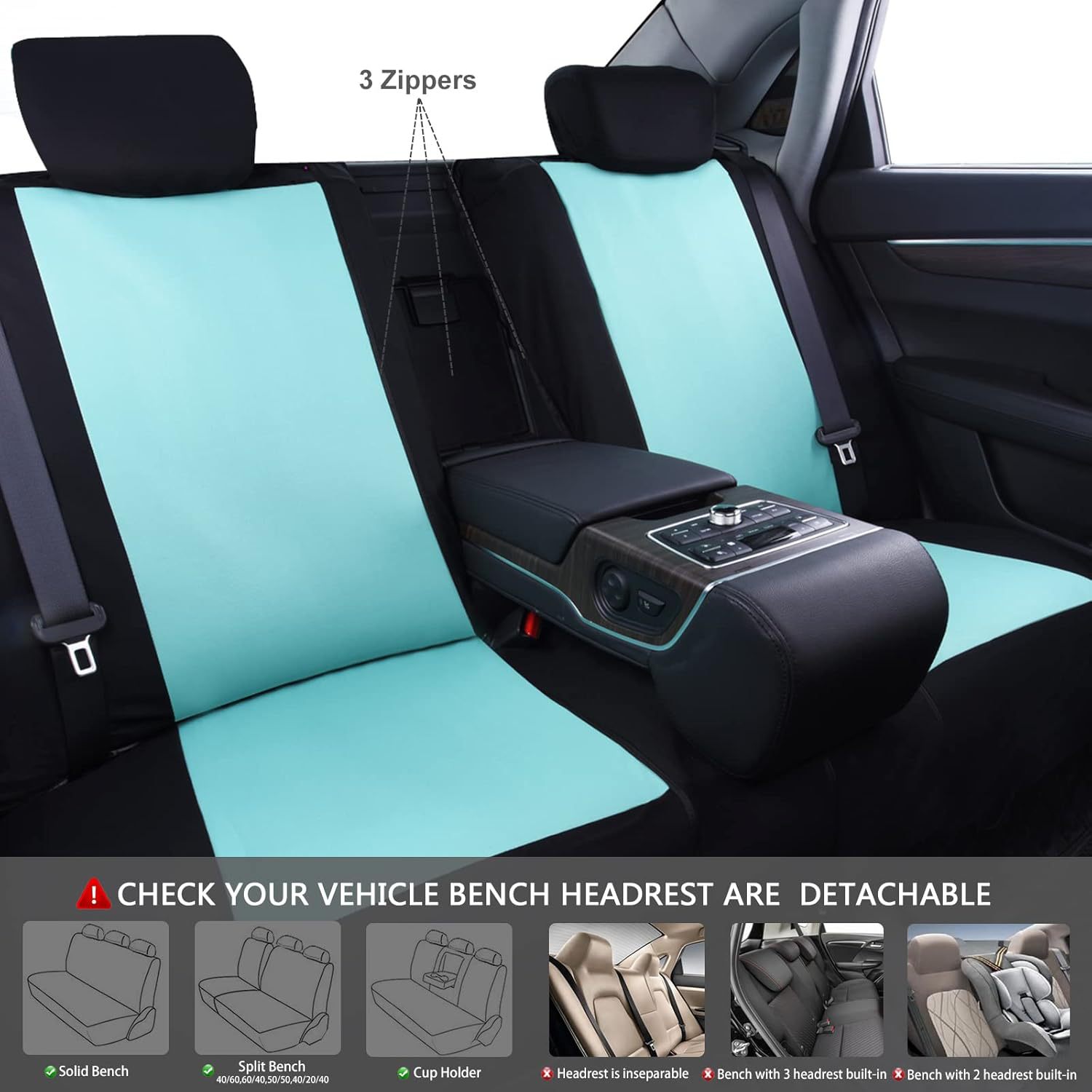 Source Factory Double Waistline All-Season Fabric Car Seat Cushion Hot-Selling on Amazon, Temu, Southeast Asia, Europe, and America