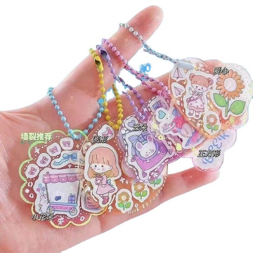 Original Korean version of Goo Card set, cute cartoon children's handbook stickers, laser Gooka stickers, handbook stickers wholesale