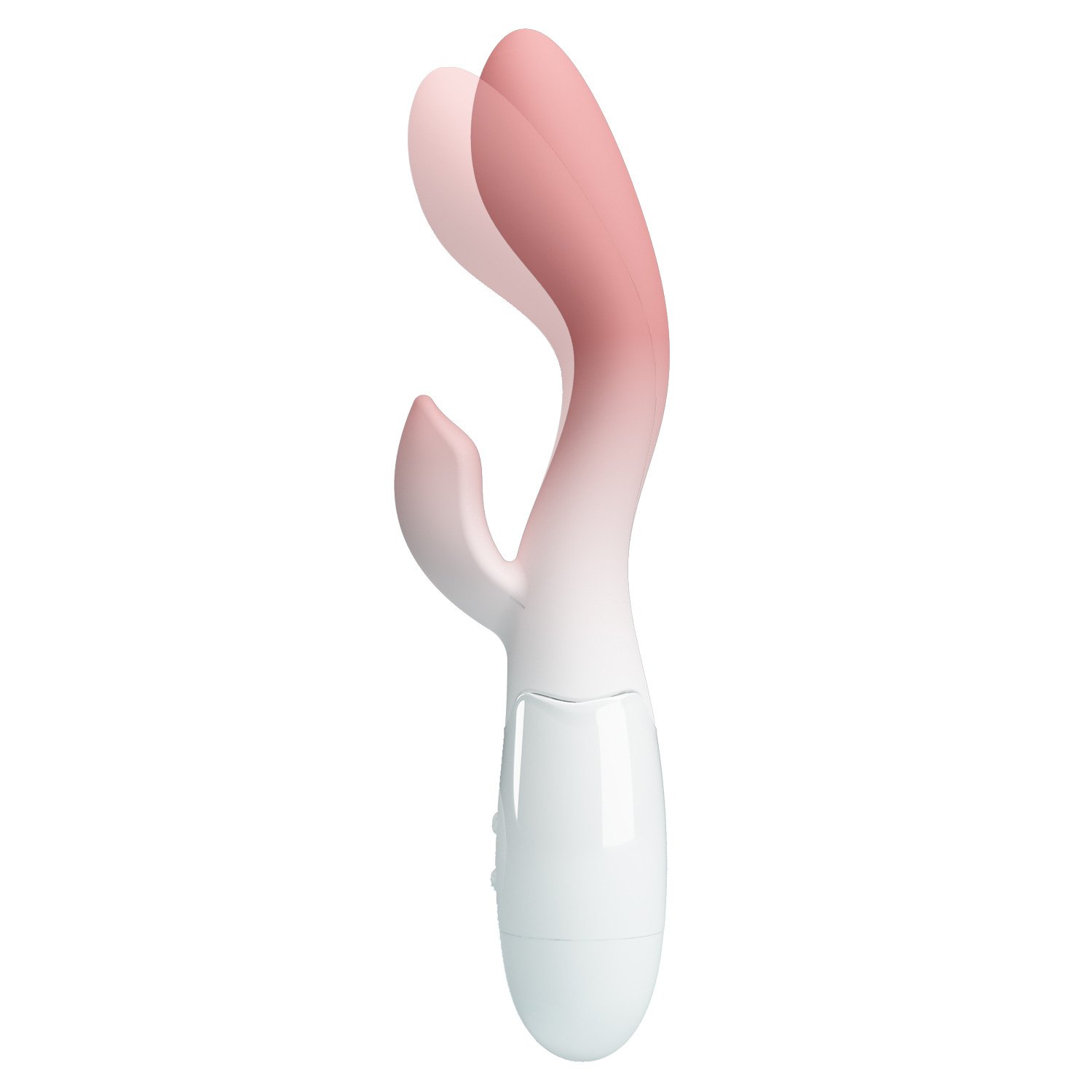Double Vibrator Silicone Gradient Colour For Female Pleasure_voghion.com