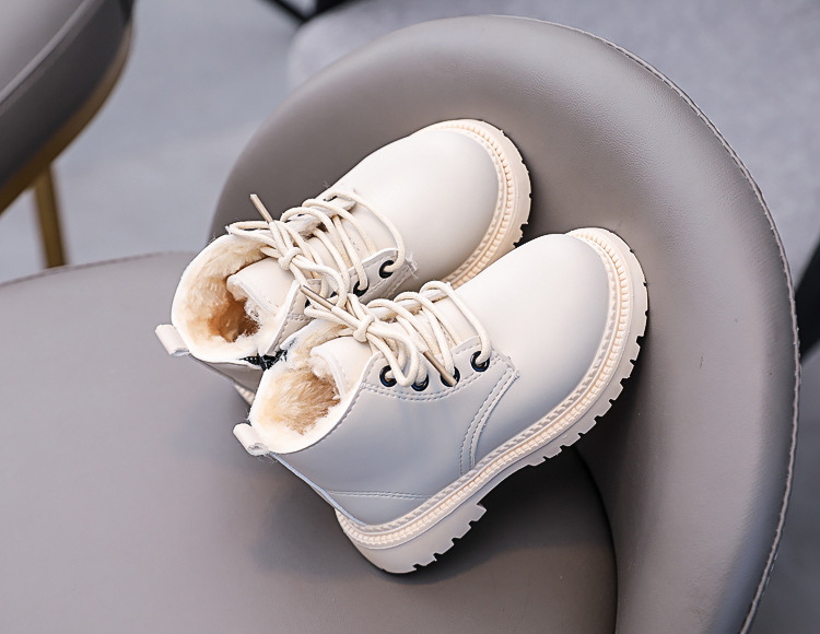 Bottines martin fourrées pour enfant chaussures hiver garçon_voghion.com