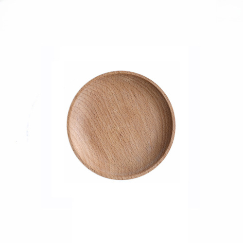 Cross-border Instagram oval wooden plate tray Japanese tableware coffee milk sweet pastry cake small wooden plate