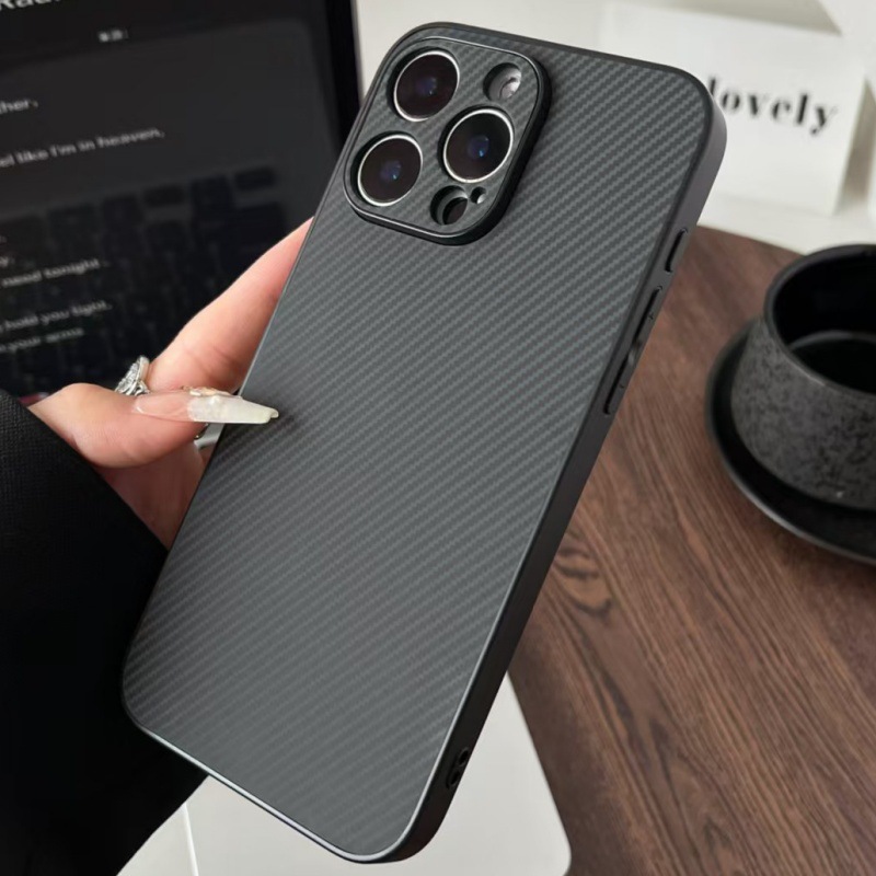 Carbon Fiber Leather Case For Huawei Honor Mate 80 Pro Nova 15_voghion.com