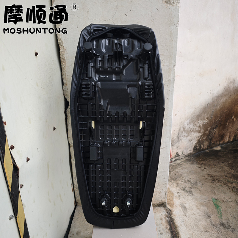 Suitable for Haojue DH125E motorcycle sun protection and heat insulation seat cover, DH150ES anti-scald thickened leather seat cover