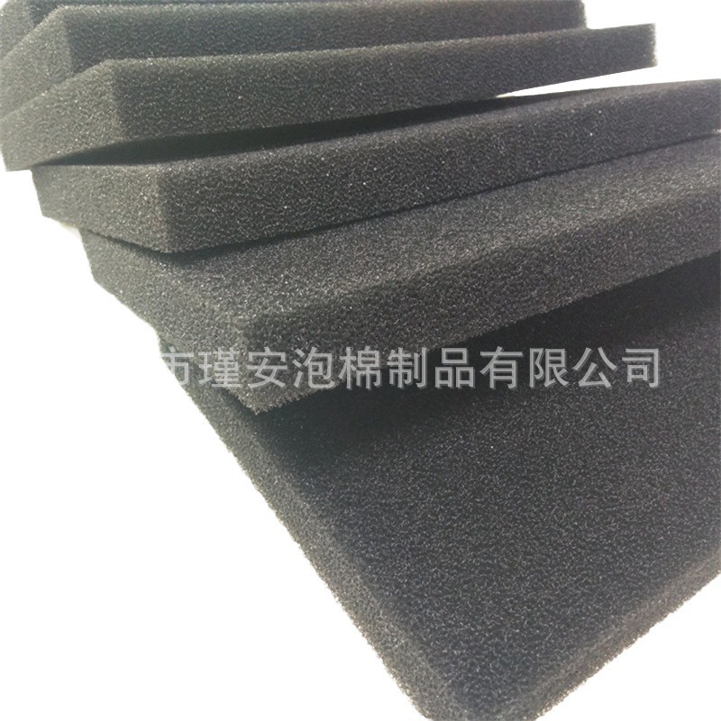 直销通风防尘海绵片罗茨风变频柜防火阻燃风力发电站密孔防尘棉