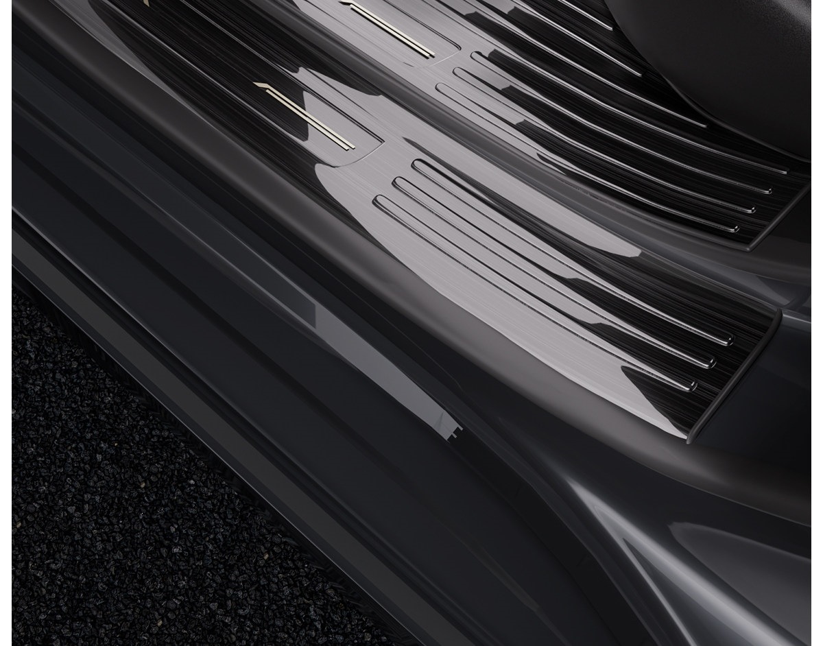 Compatible with the ideal i6 stainless steel threshold strip, i8 new version, L6/L7/L8/L9 protective anti-scratch sticker, ONE rear guard