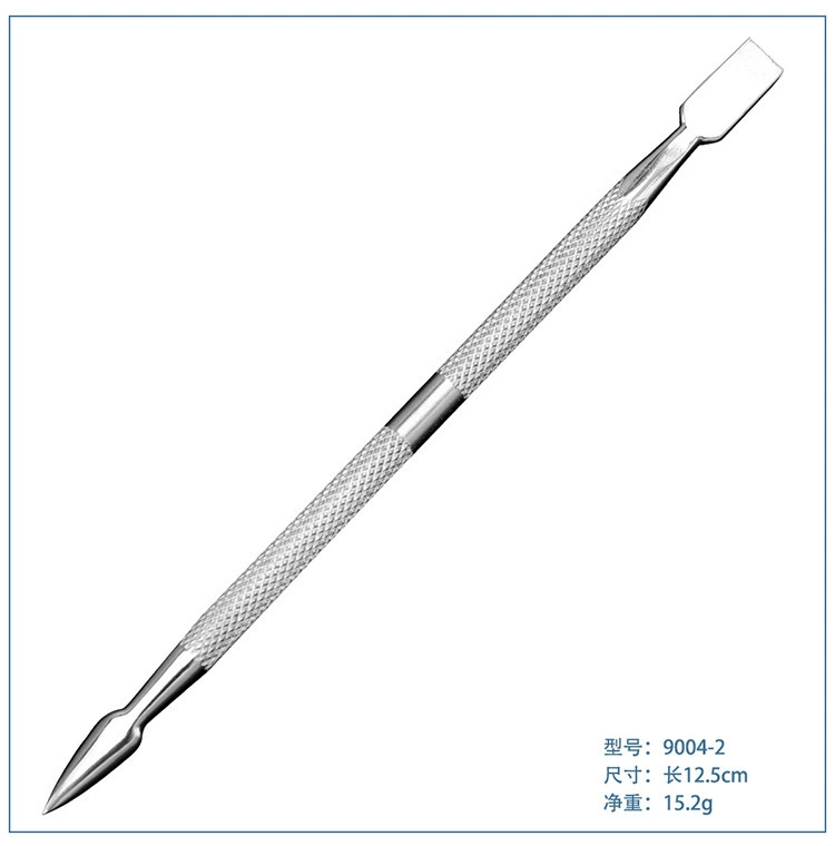 Ногтей искусство сталь толкать кожу толкать ногти искусство мертвой кожи ножницы маникюрные инструменты принадлежности для удаления ногтей Нержавеющая сталь Цвет титановый гвоздь удаление сталь толчок