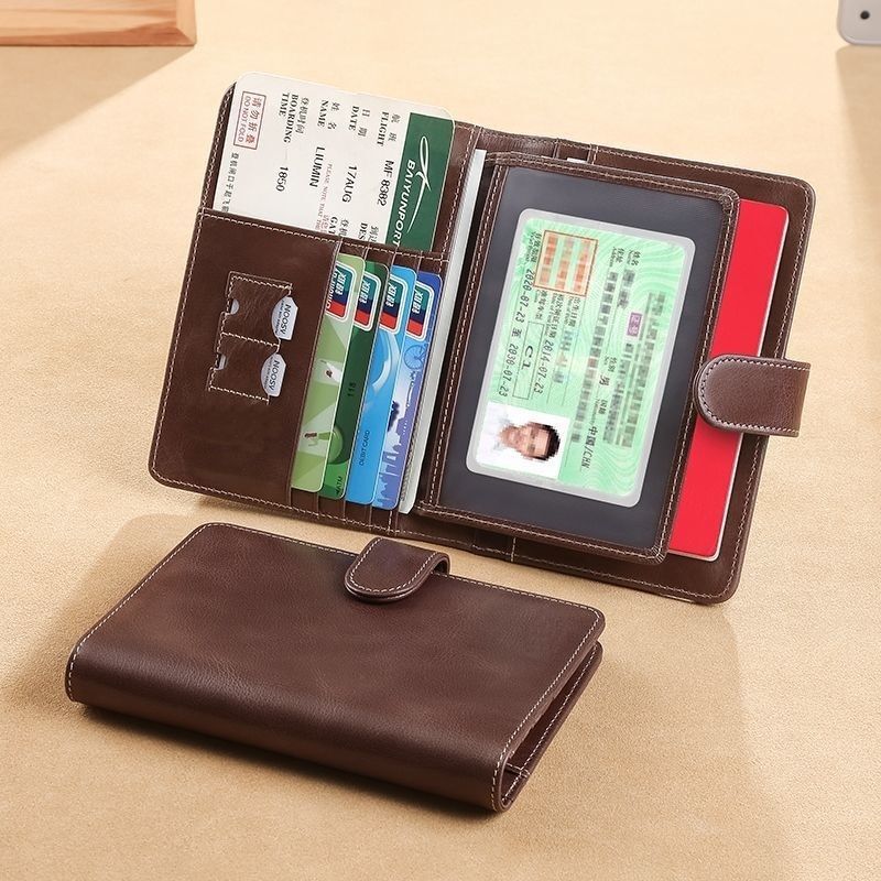 Cross-Border Passport Holder, Wallet, Integrated Boarding Pass Organizer, Large Capacity Driver's License Case Cross-Border Passport Holder, Wallet, Integrated Boarding Pass Organizer, Large Capacity Driver's License Case