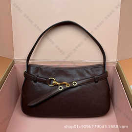 手提包包2025新款单肩休闲慵懒风托特包斜挎包女包Z909特级五金