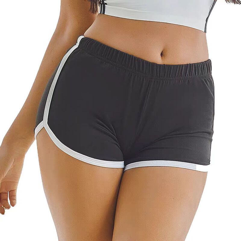 Foreign Trade New Summer Women's Shorts Hot Pants European and American Women's Sexy Sports Shorts Yoga Yoga Pants