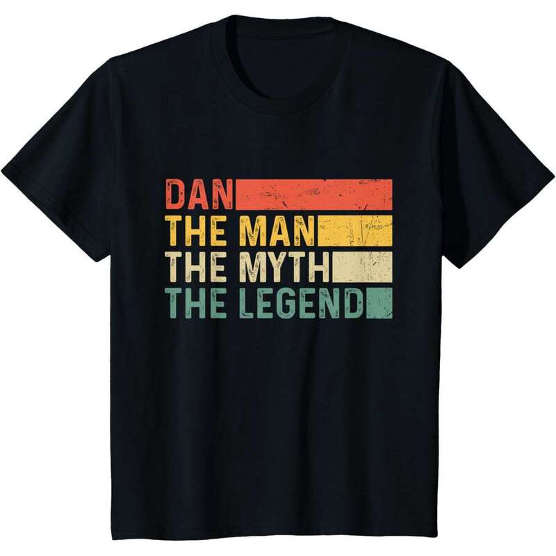 ダン・ザ・マン・ザ・ミス・ザ・レジェンド ヴィンテージ ギフト ダン Tシャツ|undefined