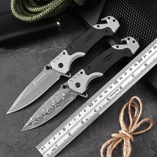 Folding Knives Outdoor Multifunctional Camping Tools Folding Knife High Hardness Wilderness Survival Hunting Knife Tactical Knife Fruit Knife