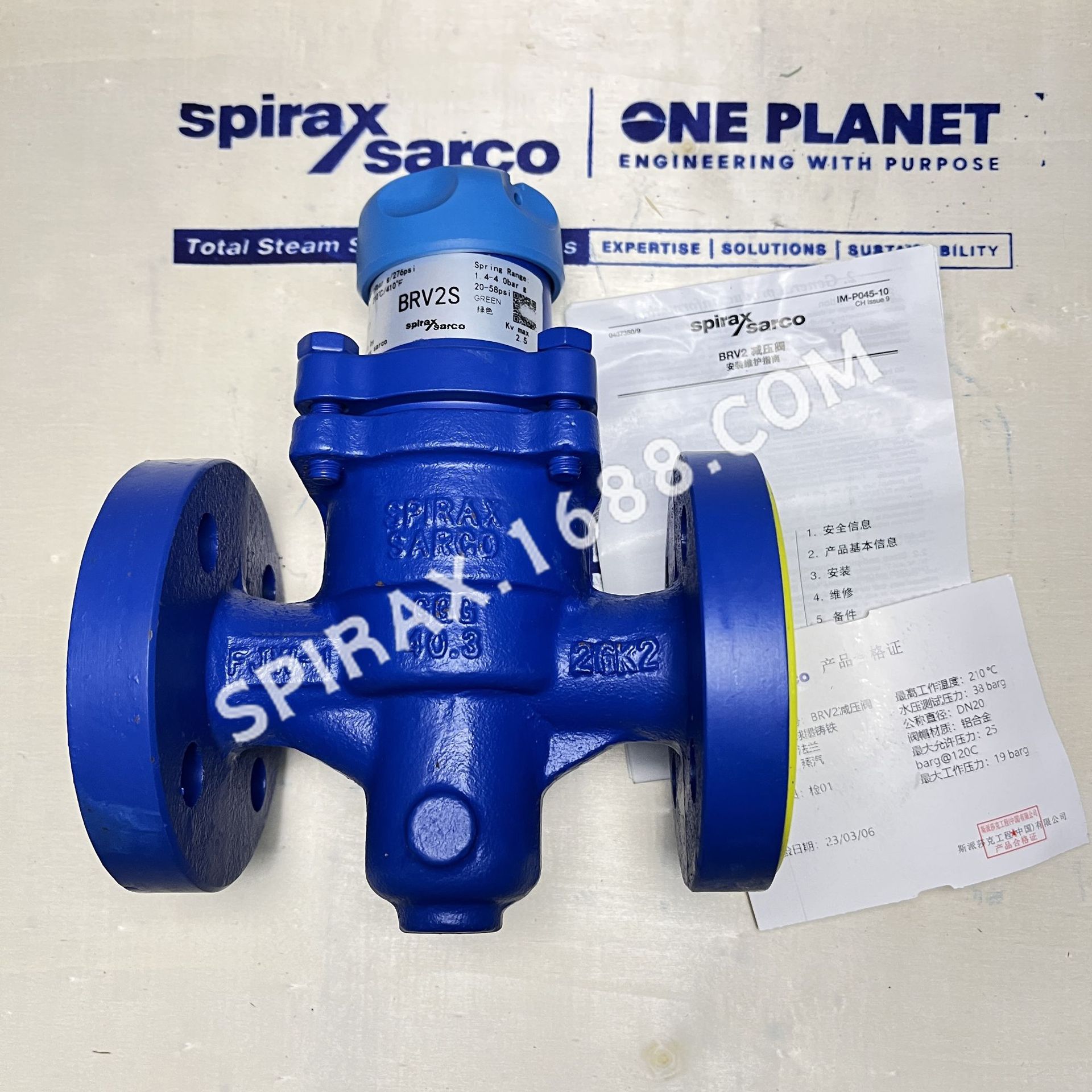 spirax sarco减压阀BRV2S 原装斯派莎克减压阀 斯派莎克1寸减压阀