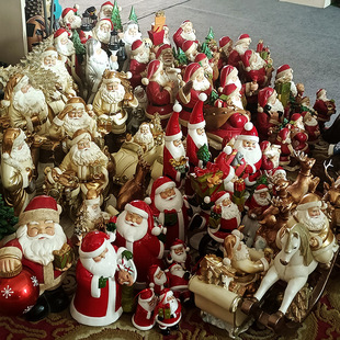 Foreign trade Christmas tree ornaments Santa Claus snowman decoration Christmas living room atmosphere decoration gift gift