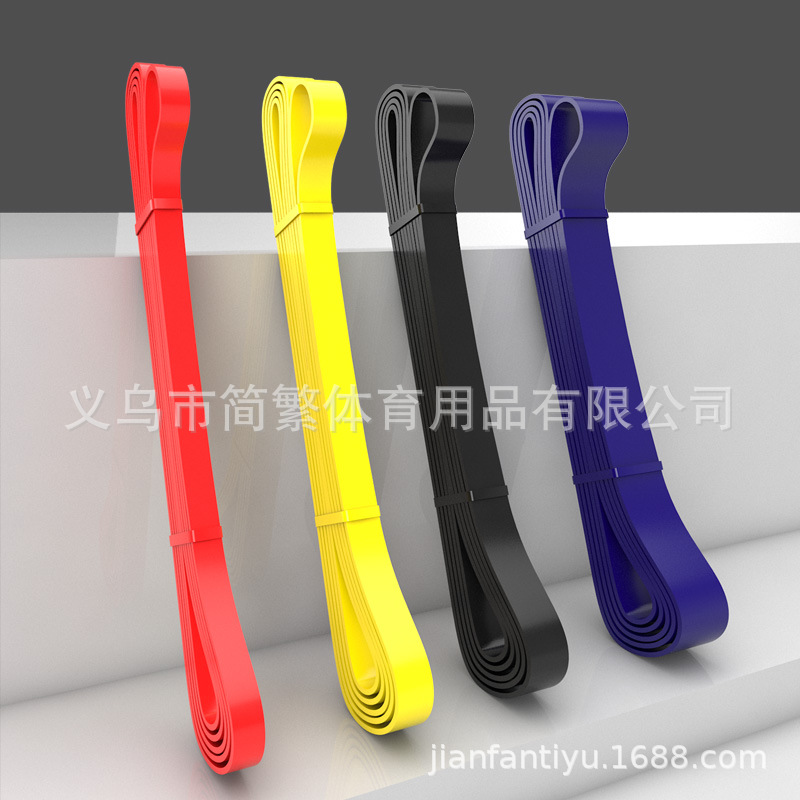 Elastic Band fitness hombres pecho músculo TPE resistencia estiramiento entrenamiento pista y campo cuerda pull-up auxiliar banda de refuerzo