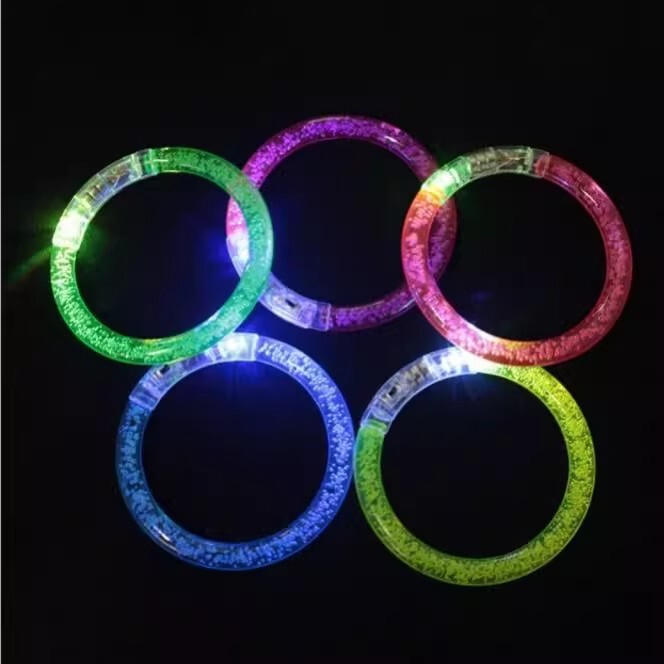 发光亚克力手镯 led闪光手环 发光地推礼品 夜市地摊玩具厂家直销|undefined