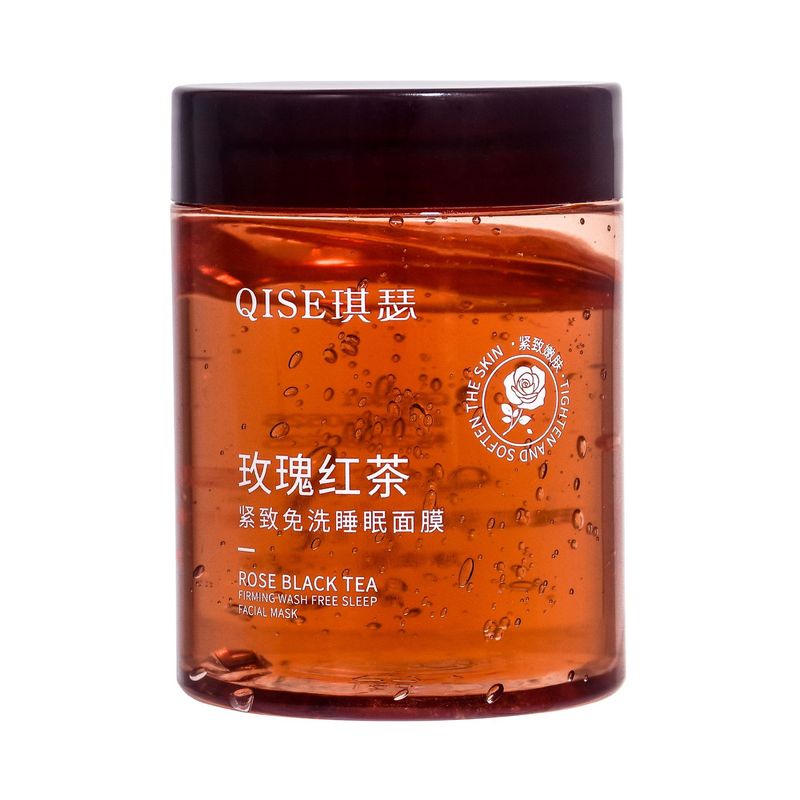 QISE ローズ紅茶引き締め洗い不要スリーピングマスクマイルドな水分補給保湿保湿スミアマスク|undefined