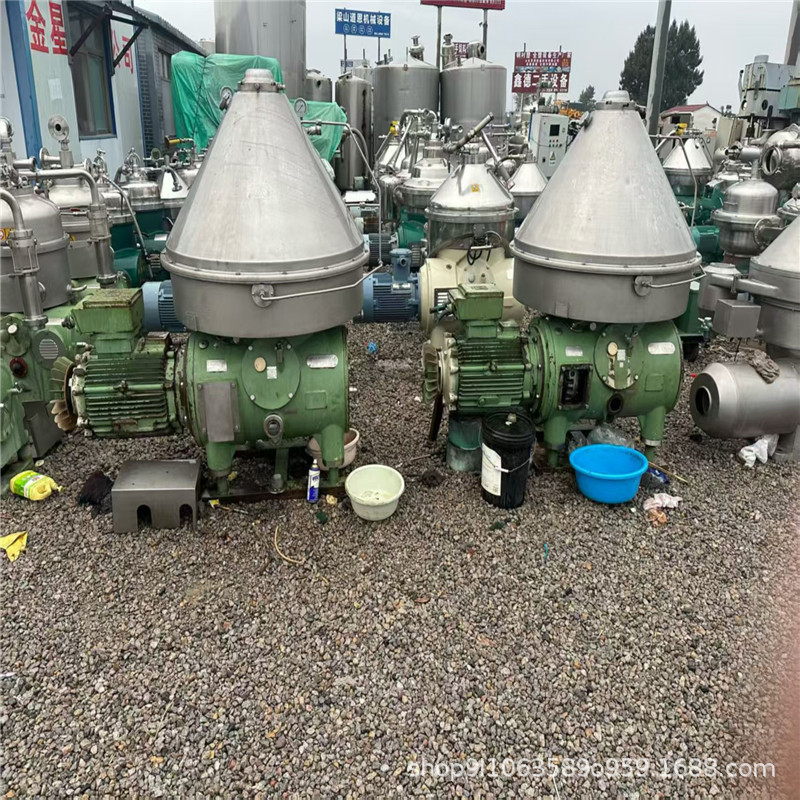 二手碟片离心机 蛋白碟式分离机 啤酒碟式分离机淀粉蝶式离心机