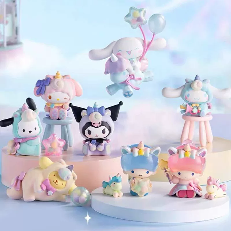 Sanrio Fantasy Paradise Series Blind Box Kulomi Pacha Dog Yugui Dog Girls Gift Motherland Version Transbound Wholesale