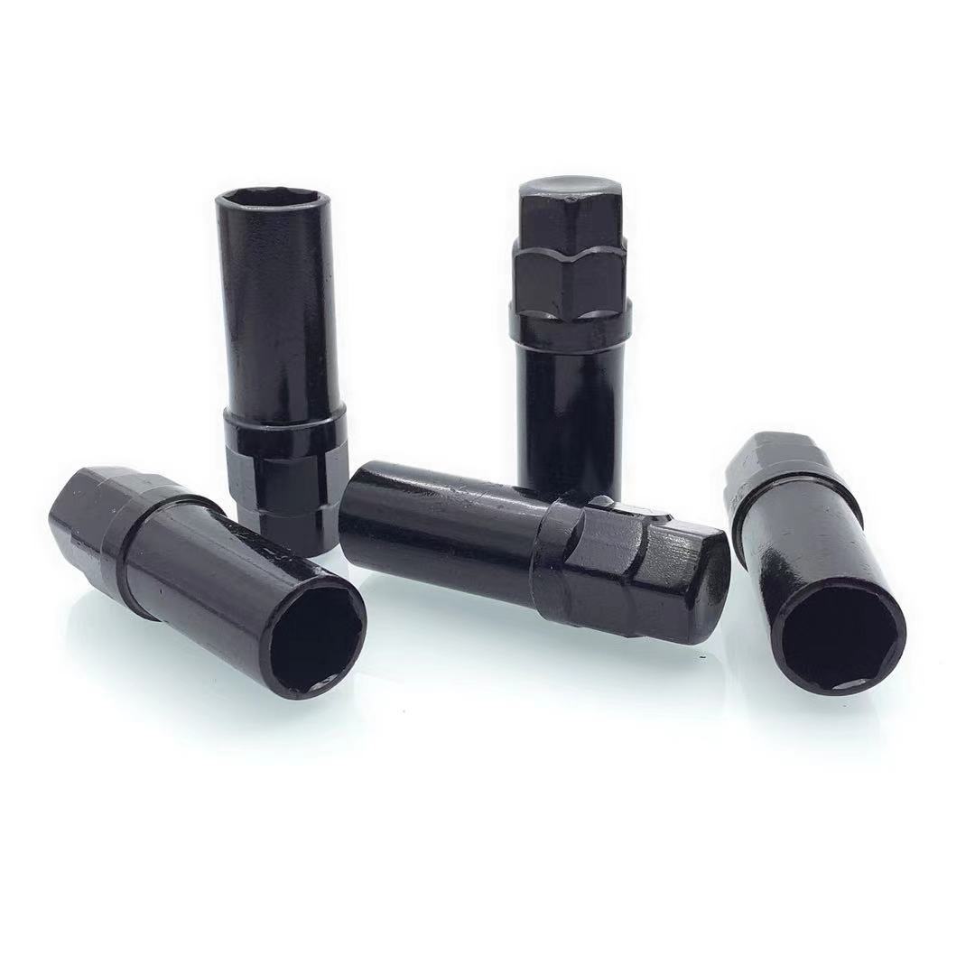 外七角螺帽套筒16.5口径汽车改装轮毂防盗螺丝拆卸工具 黑色