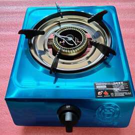 台式单眼灶不锈钢液化气煤气灶3C带熄火保护单灶家用燃气灶单炉