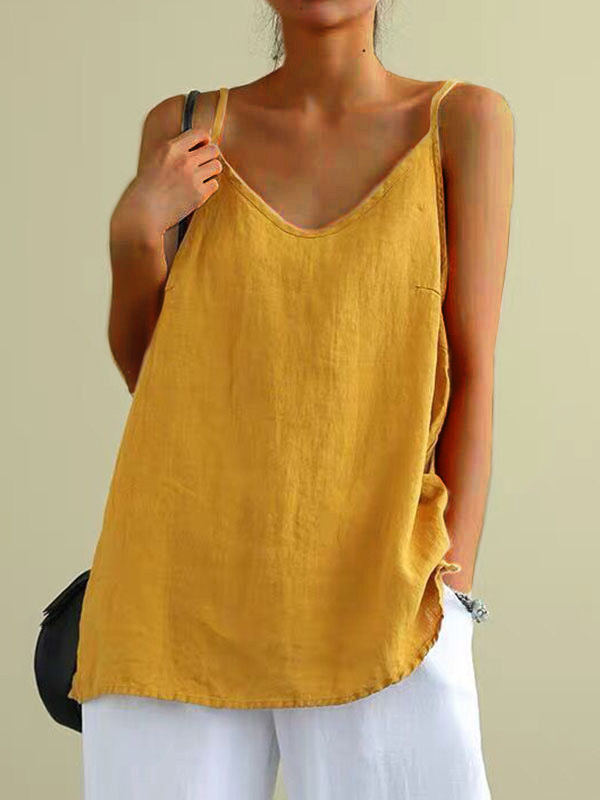 Women's Camisole Tank Tops Backless Simple Style Solid Color display picture 5