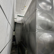 不锈钢组合水箱 屋顶18T不锈钢消防 泵房生活水箱专业安装厂家