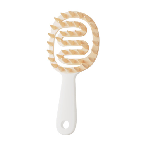 New Long Handle Silicone Hair Brush Hair Washing Gadget Professional Scalp Cleansing Itch Relief Massage Shampoo Comb Massage Comb
