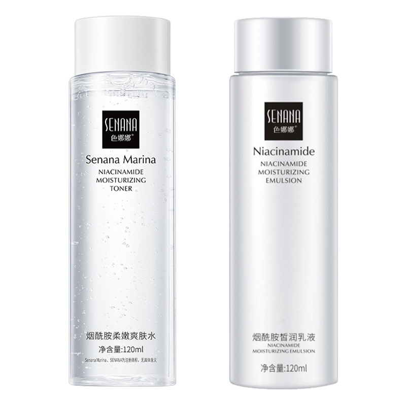 Color Nana nicotinamide lotion 120ml Moisturizing Toner shrink pores refreshing lotion source factory wholesale