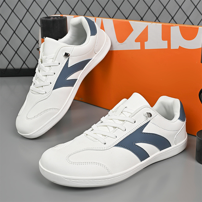 Large Size German Training Shoes for Men, Wide Fit Men's Shoes, Wide Toe, Extra Wide Men's Sneakers, Casual Shoes, Versatile, Sizes 45, 46, 47